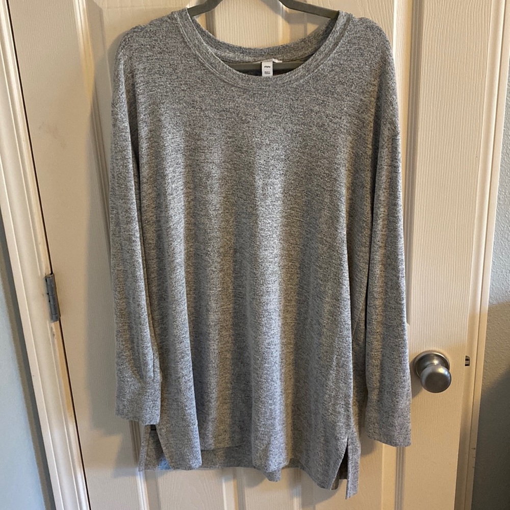 Grey Tunic Top